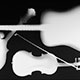 <em>Acoustic Trio</em>, gelatin silver print, 26”x45”, in collaboration with Dr. Thomas Russo